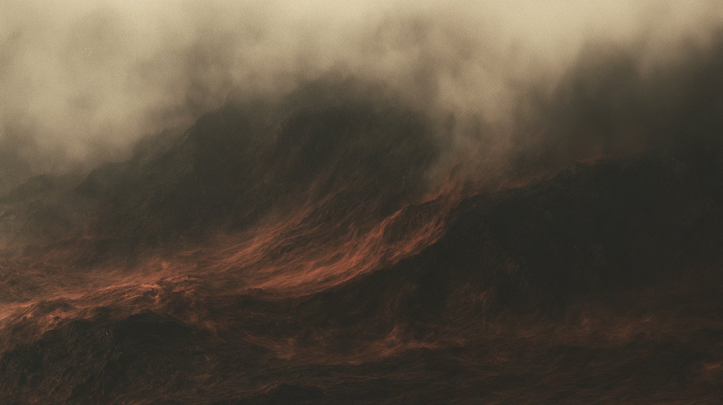 The Red and the Sea — AI-generated artwork